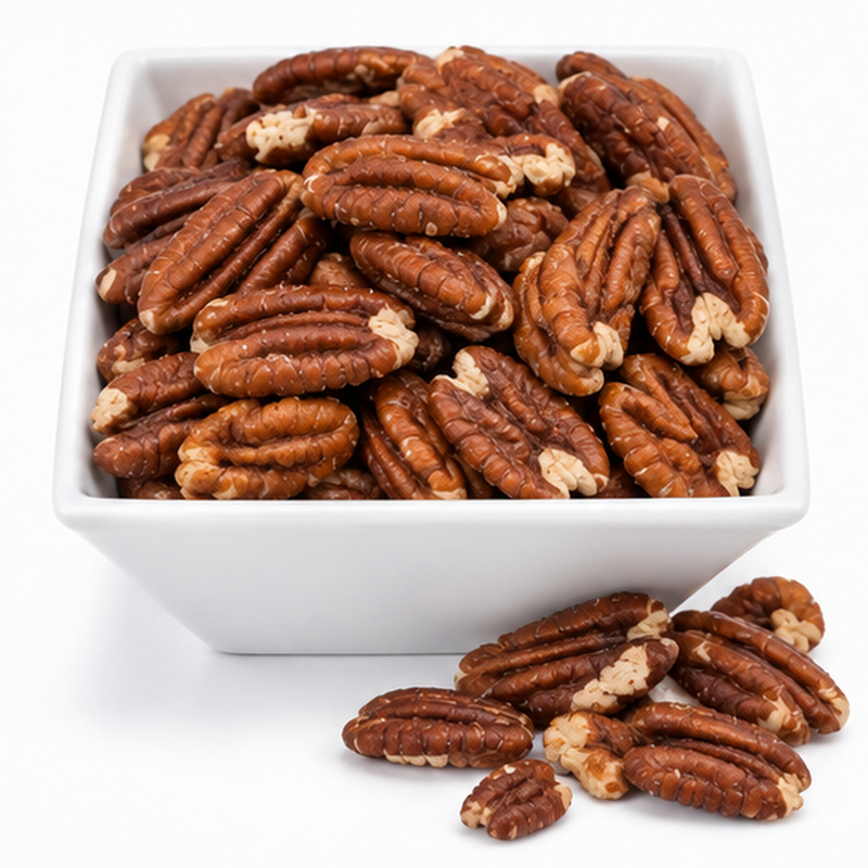 Pecan Halves Roasted No Salt